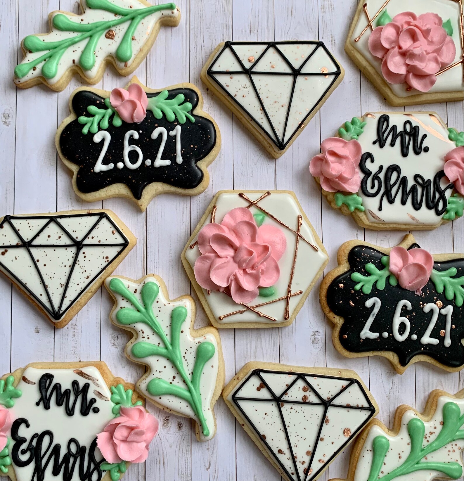 Engagement Cookie Set Etsy