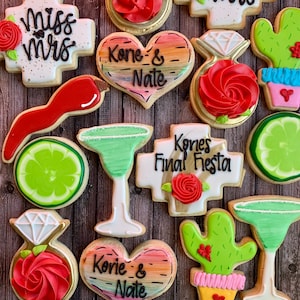 Fiesta Royal Icing Cookies
