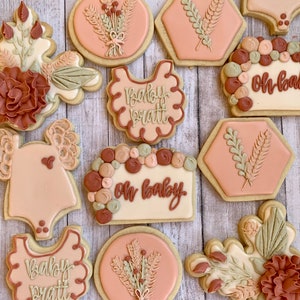 Boho Baby Shower Cookies 2