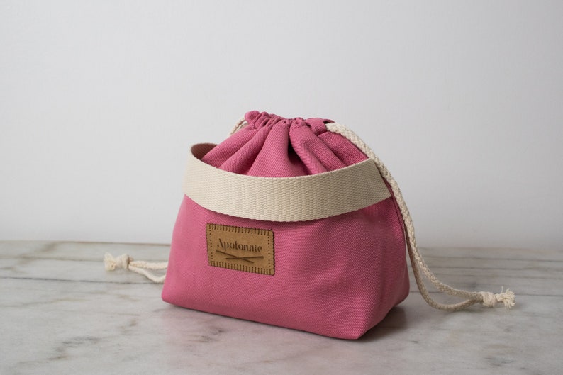 sac \u00e0 projet chaussettes Sac \u00e0 projet tricot petit format rose mini sac \u00e0 projet sac \u00e0 projet crochet