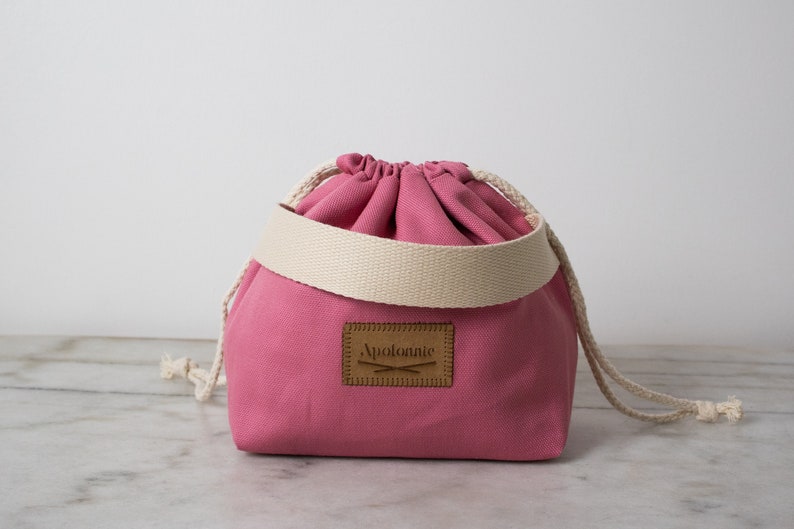 sac \u00e0 projet chaussettes Sac \u00e0 projet tricot petit format rose mini sac \u00e0 projet sac \u00e0 projet crochet