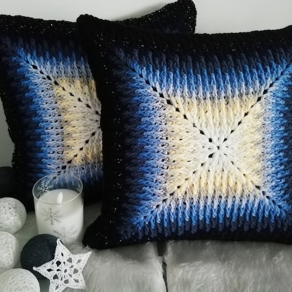 Poszewki na poduszki, ozdobne, dekoracyjne poduszki, dekor do salonu, prezent, rękodzieło, pillowcases, crocheted, decorative pillow