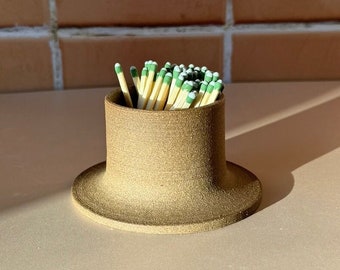 Matchstick Holder & Striker