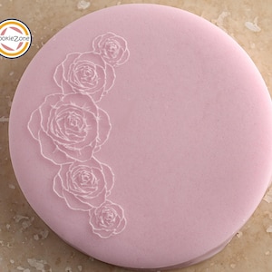 Flower Border (Style 2) Debosser/Embosser/Icing/Fondant Stamp