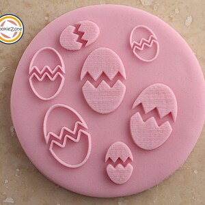 Easter Egg Pattern 3 Debosser/Embosser Fondant Stamp