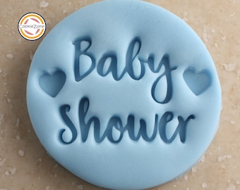Baby Shower Embosser Fondant Stempel/Ausstechform Set