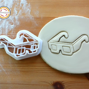 3D Glasses Cookie Cutter