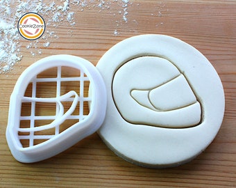 Crash Helmet Cookie Cutter