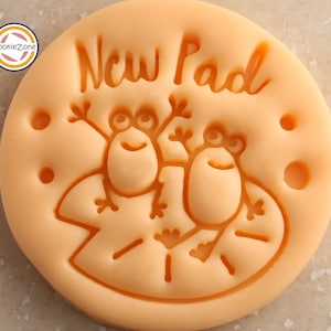 New Pad/New Home Embosser Fondant Stamp
