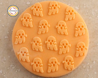 Sello de relieve/grabado/Halloween/Fondant con diseño de fantasma