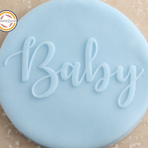 Baby Debosser/Embosser Stamp/Baby Shower/Fondant/Icing