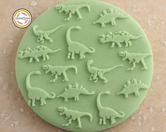 Dinosaur Pattern Debosser/Embosser Fondant Stamp
