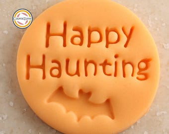 Zestaw stempli do wytłaczania Happy Haunting/Halloween/Fondant/Foremek do ciastek