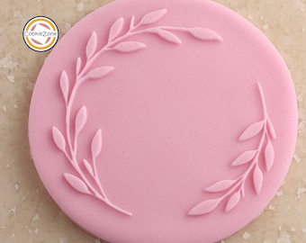 Leaf Border Debosser/Embosser Stamp/Floral/Fondant/Icing