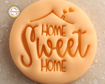 Home Sweet Home (Style 2) Embosser Fondant Stamp
