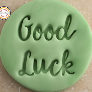 Zestaw stempli do fondantu i foremek do ciastek Good Luck Embosser