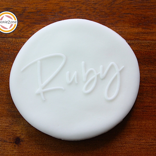 Ruby 40th Jubiläum Prägezange/Prägezange Fondant Stempel/Ausstechform Set