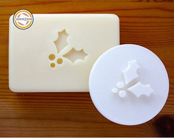Christmas Holly Soap Stamp