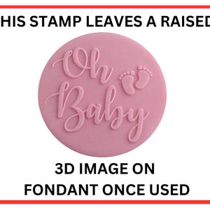 Mothers Day (Set 4) Debosser/Embosser/Fondant Stamp Set image 7