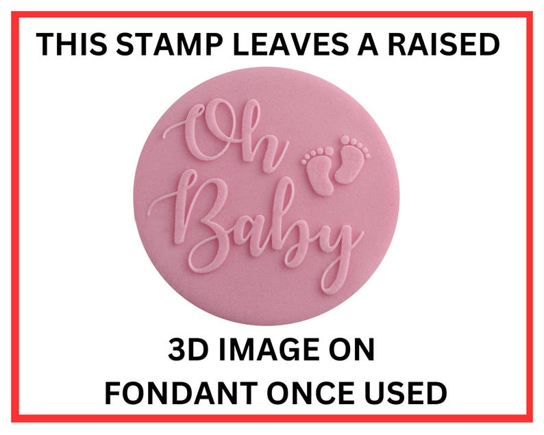 Mothers Day (Set 4) Debosser/Embosser/Fondant Stamp Set image 7