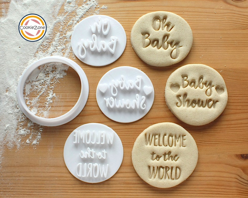to the World Embosser Fondant Stamp/cookie Cutter Set Etsy UK
