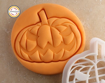 Cortador de galletas de calabaza terrorífica/Halloween