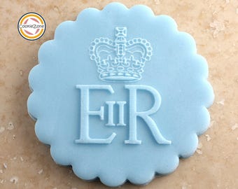 Queens Jubilee Commemorative (Style 1) Debosser/Embosser/ Fondant Stamp