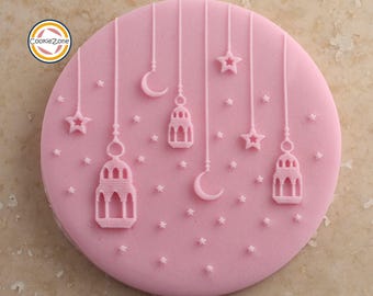 Lantern Pattern Debosser/Embosser Fondant Stamp