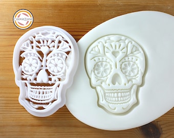 Sugar Skull (Day of the Dead/All Souls Day) Cookie Cutter