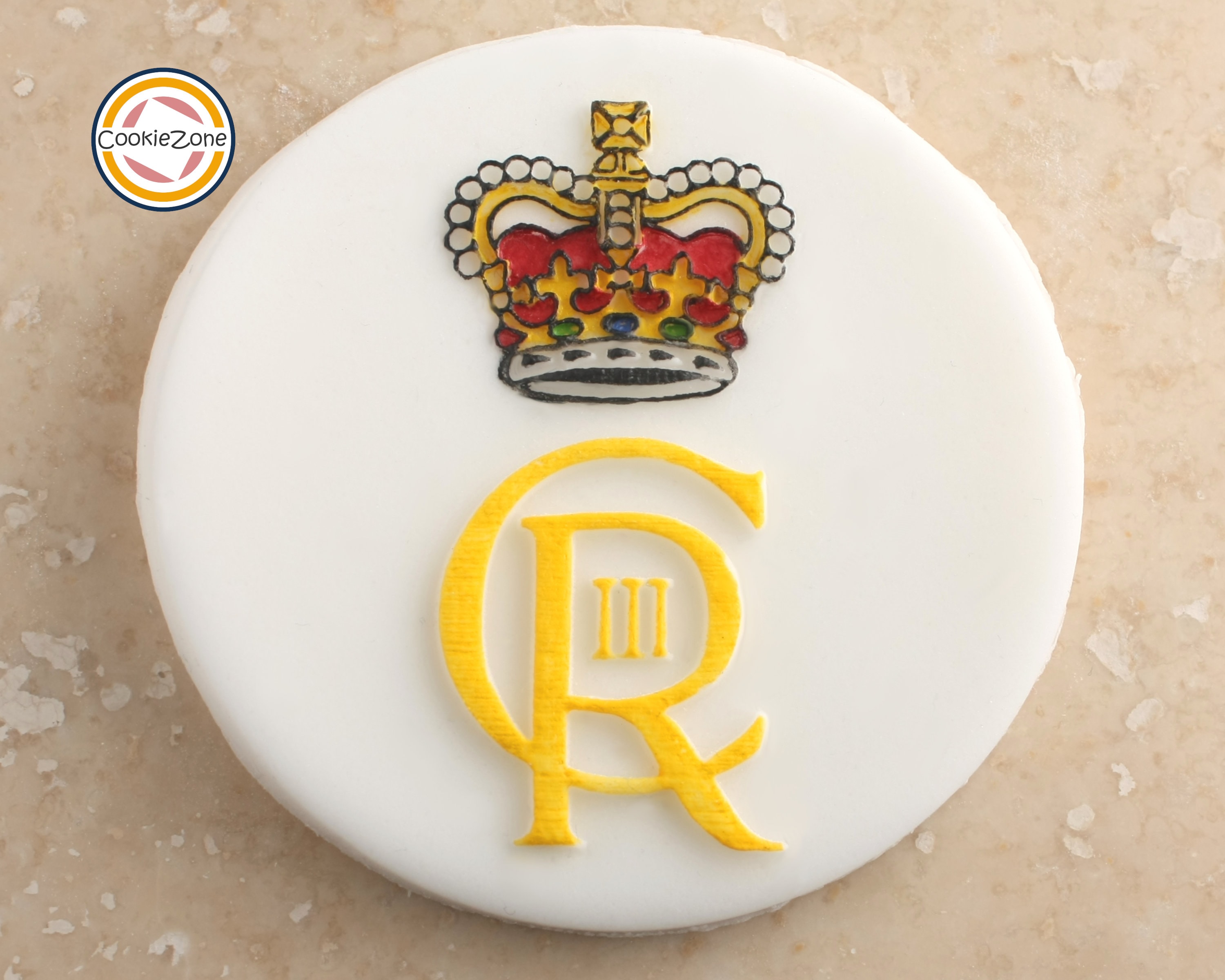 King Charles III/CR III/Coronation Debosser/Embosser/ Fondant Stamp/Kings Coronation