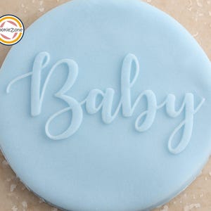 Baby Debosser/Embosser Stamp/Baby Shower/Fondant/Icing