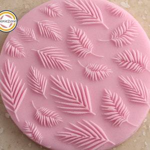 Palm Leaf Debosser/Embosser Stamp/Floral/Fondant/Icing