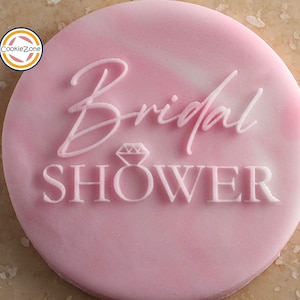 Bridal Shower Debosser/Embosser/Hen Party/Engagement/Wedding/Fondant Stamp