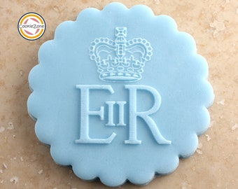 Queens Jubilee Commemorative (Style 1) Debosser/Embosser/ Fondant Stamp