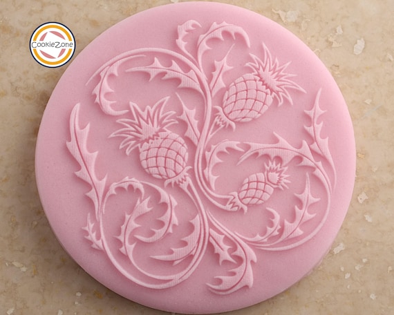 Thistle Debosser/Burns Night/Embosser/Fondant Stamp