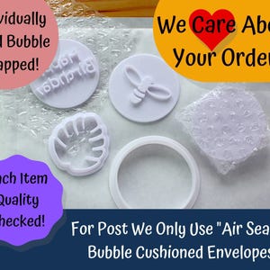 Mothers Day (Set 4) Debosser/Embosser/Fondant Stamp Set image 6
