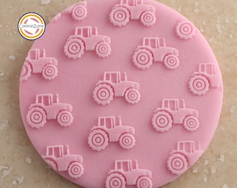 Tractors Debosser/Embosser Fondant Stamp