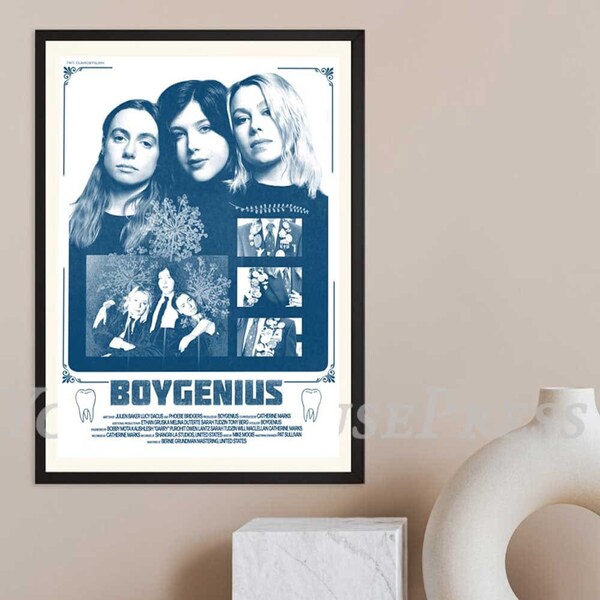 Boygenius Canvas Art Etsy