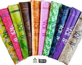 Aura Incense Sticks | Sri Lankan Hand-Rolled, Natural Scents (15 Sticks)