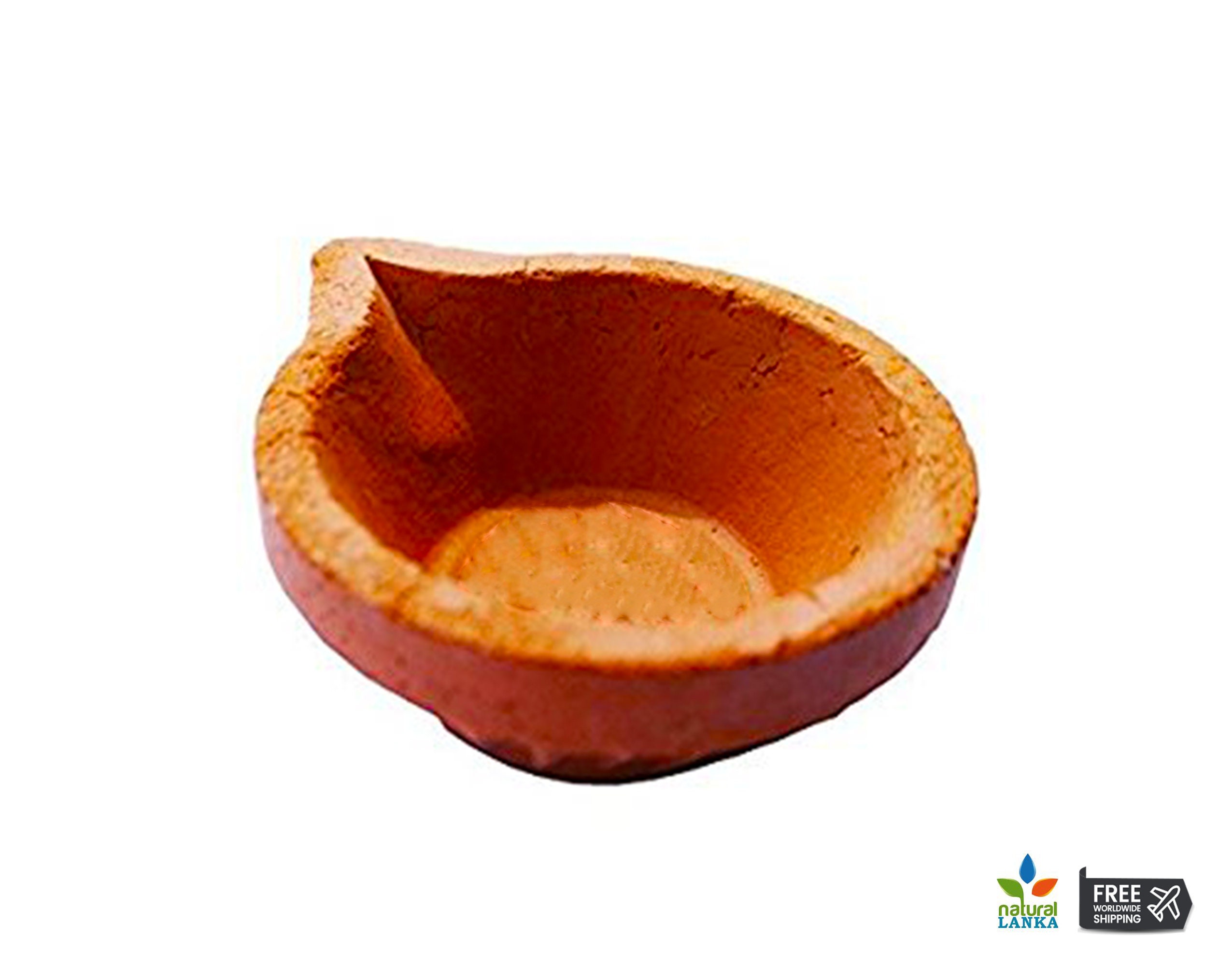 Clay Oil Lamps for Home Room Décor Oil Lamp Handmade Round Etsy