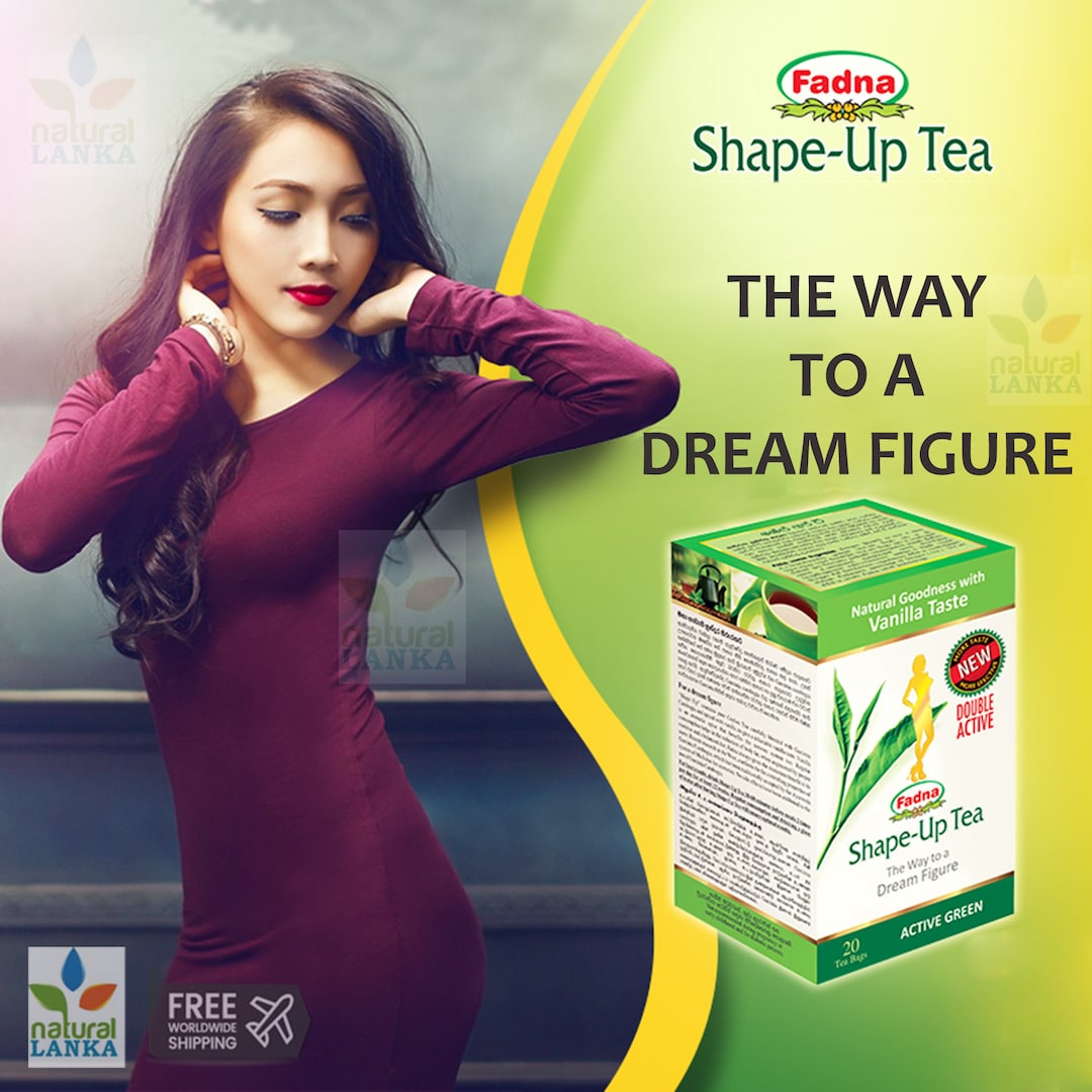 FADNA SHAPEUP Ceylon Herbal Tea Fat Burner Tea Slim Fast Weight Loss
