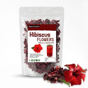 Organiczne kwiaty hibiskusa | Suszone zioła | Jakość kulinarna | Metafizyka | Naturalne zioła | Wicca | Czarostwo | Medytacja