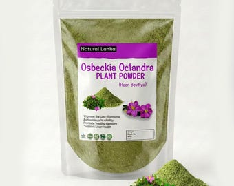 Organic Osbeckia Octandra Plant Powder | Heen Bovitiya