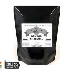 Activated Bamboo Charcoal Powder | Teeth Whitening Organic Bamboo Carbon Powder 100g | Natural Activated Bamboo Charcoal Powder