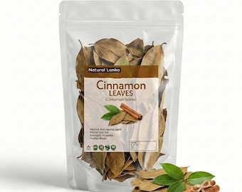 Sun Dried Cinnamon Leaves | 100% Pure and Organic Cinnamon leaf from Ceylon