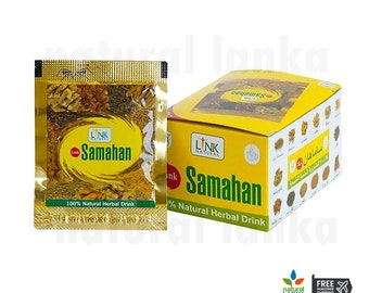 100 SAMAHAN Natural Drink Herbal Tea | Link Samahan Samahan Tea | Ceylon Tea Ayuravedic tea Organic tea | Ayurvedic Samahin