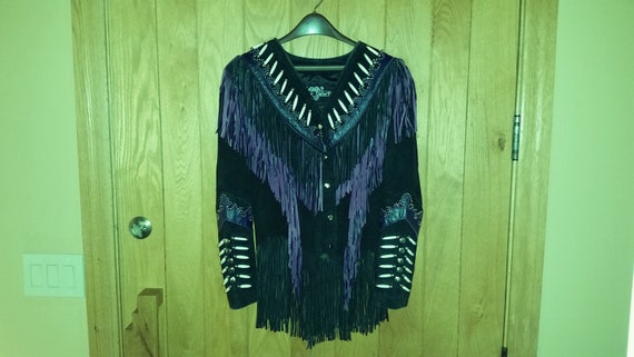 Fabulous Women's Purple Leather Gallery Western Co