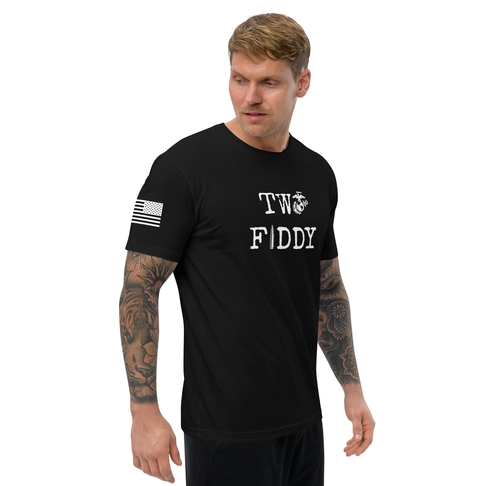 Two Fiddy TWO FIDDY - 250th Marine Corps Birthday Premium Fitted T-shirt - Etsy