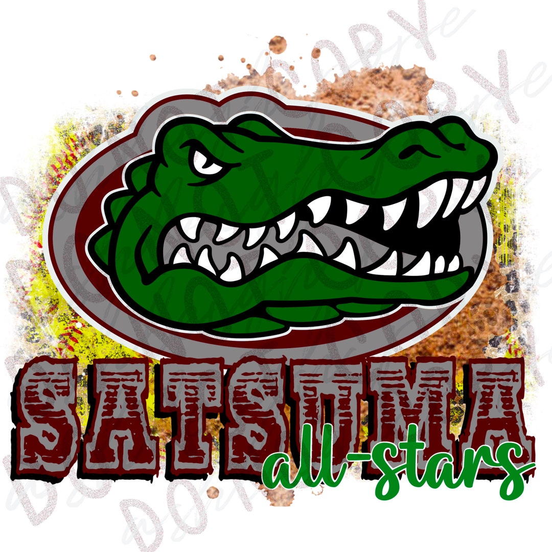 Satsuma Softball Allstars PNG Sublimation Digital Design Etsy