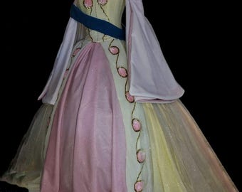 Anastasia Princess Dress Cosplay for Adults – Once Upon a December Inspired Gown – Custom Made Royal Cosplay Costume